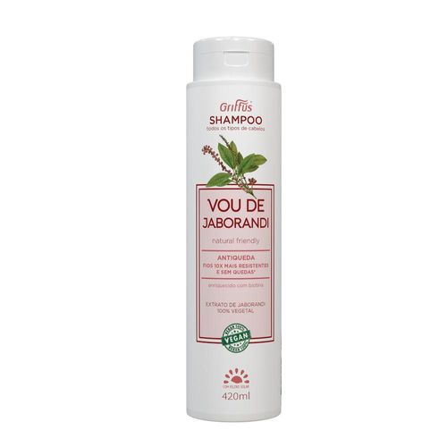 Shampoo Griffus Antiqueda Vou de Jaborandi 420ml