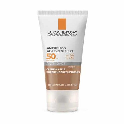 Protetor Solar Facial FPS 50 La Roche-Posay Anthelios AE-Pigmentation Anti-idade Morena 40g