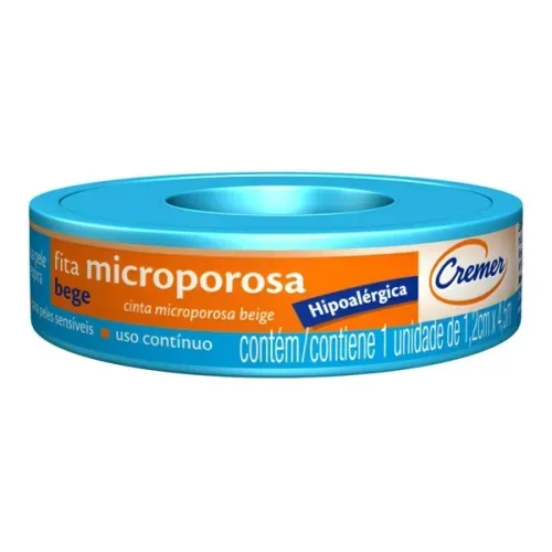Fita Microporosa Cremer 1,2cm X 4,5m 1 Unidade