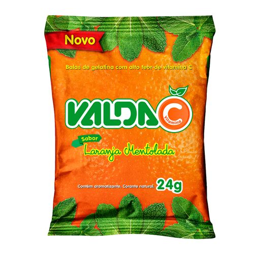 Valda C Laranja Mentolada 24g