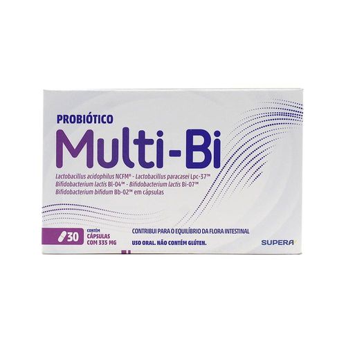 Multi-Bi Probiótico com 30 Cápsulas