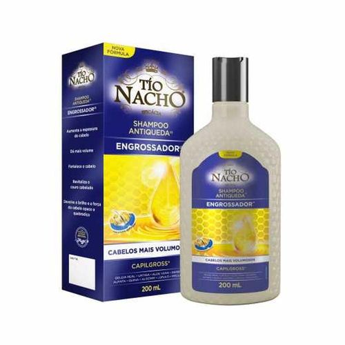 Shampoo Tio Nacho Antiqueda Engrossador 200ml