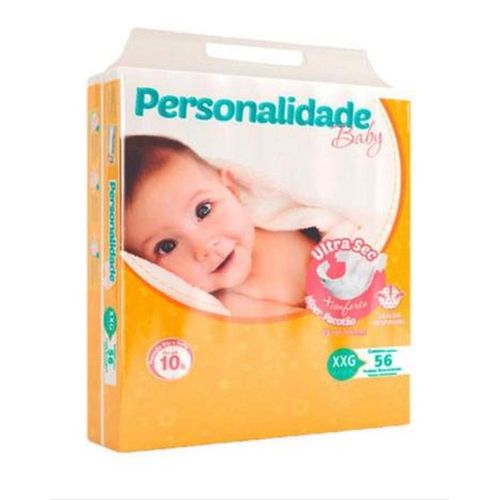 Fralda Personalidade Ultra Sec XXG com 56 Unidades