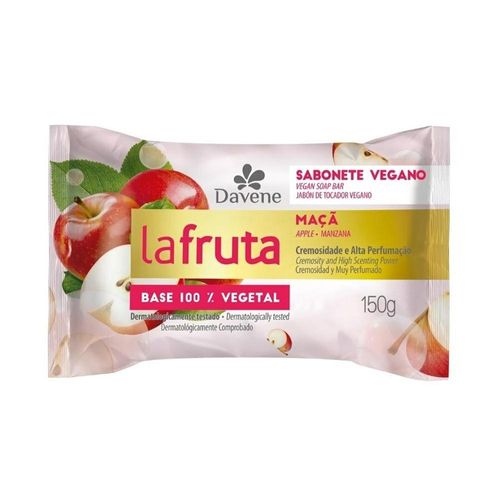 Sabonete Barra La Fruta Maçã Davene 150g