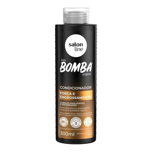 Condicionador Salon Line SOS Bomba Original Força e Engrossamento 300ml