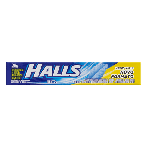 Bala Mentol Halls 28g
