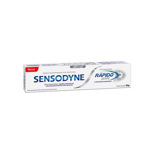 Pasta de Dente Sensodyne Rápido Alívio Branqueador 90g