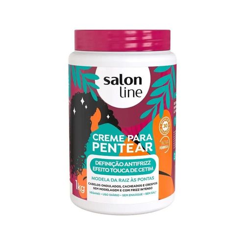 Creme para Pentear Salon Line Efeito Touca de Cetim 1000g