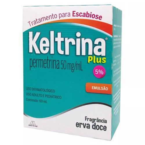 Keltrina Plus 50mg/ml Loção de Uso Dermatológico Frasco 60ml