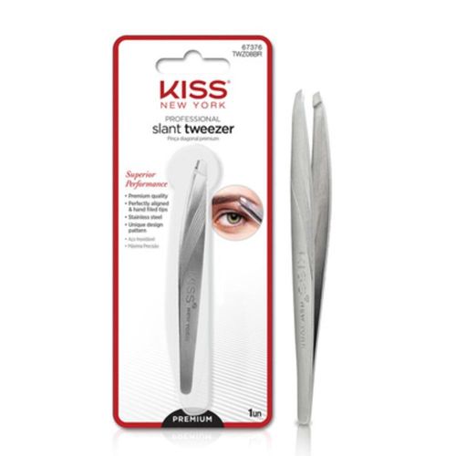 Kiss New York Professional Slant Pinça Diagonal com 1 Unidade