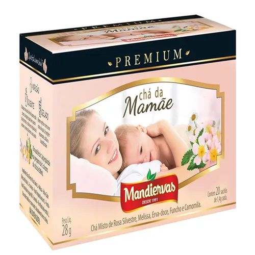 Chá Mandiervas da Mamãe 28g