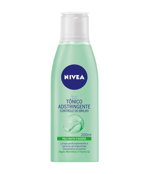Tônico Adstringente Facial Nivea Controle Do Brilho 200ml