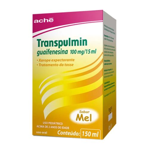 Transpulmin 6,667mg/ml com Copo Medidor Xarope Pediátrico Frasco 150ml