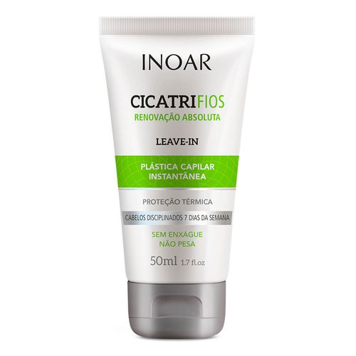 Leave in Inoar CicatriFios Plástica Capilar com Proteção Térmica 50ml