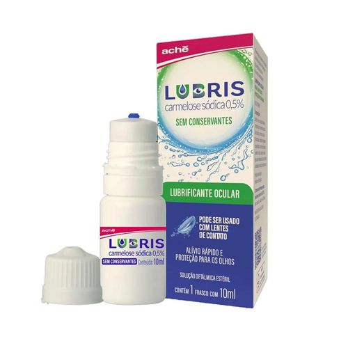 Lubrificante Ocular Lubris Carmelose 0,5% 10ml