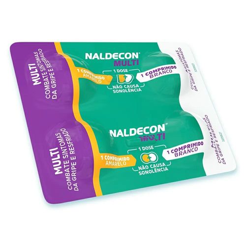 Naldecon Multi com 4 Comprimidos