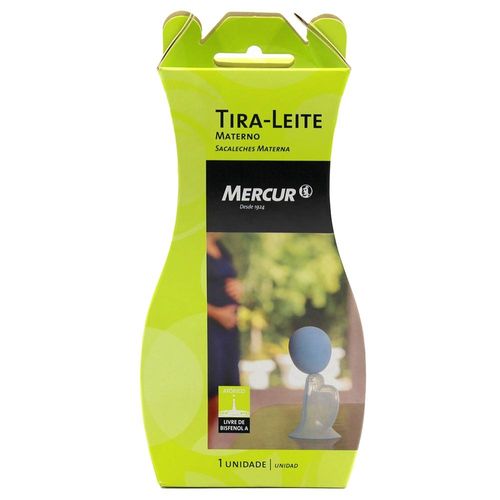 Tira-Leite Materno Azul Mercur com 1 Unidade