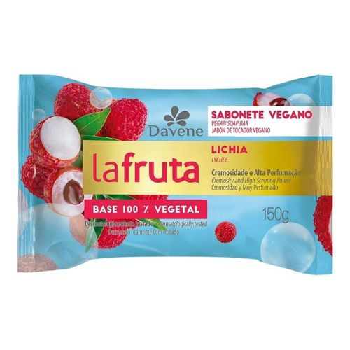 Sabonete Barra La Fruta Lichia Davene 150g