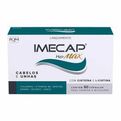 Imecap Hair Max com 60 Cápsulas
