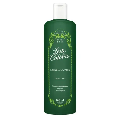 Loção de Limpeza Original Leite de Colônia 200ml