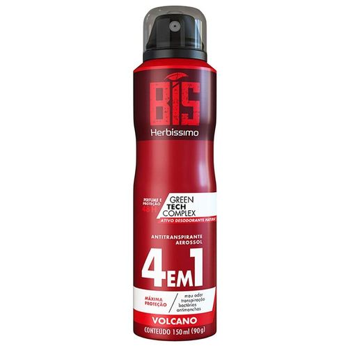 Desodorante Corporal Herbíssimo 4 em 1 Bís Volcano Aerossol 150ml