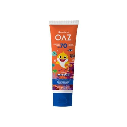 Protetor Solar Baby Shark OAZ FPS 70 125ml