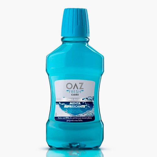 Enxaguante Bucal OAZ Eurofarma Sabor Menta Refrescante 250ml