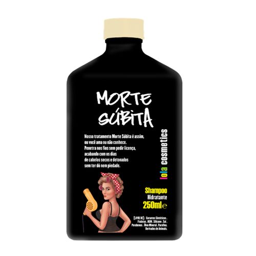 Shampoo Hidratante Lola Cosmetics Morte Súbita 250ml