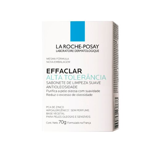 Sabonete de Limpeza La Roche-Posay Effaclar Alta Tolerância 70g