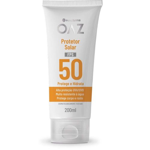 Protetor Solar OAZ FPS 50 200ml