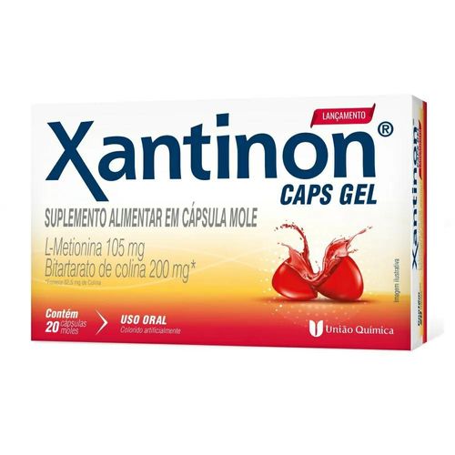 Xantinon União Química com 20 Cápsula Gel