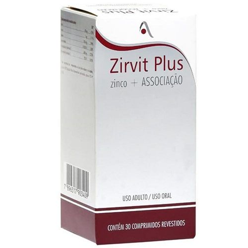 Zirvit Plus com 30 Comprimidos Revestidos