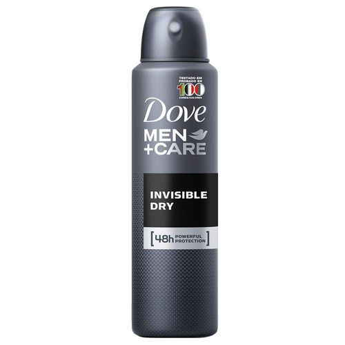 Desodorante Antitranspirante Men +Care Invisible Dry Dove 250ml