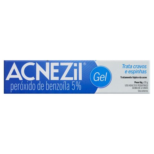Acnezil 50mg/g Gel de Uso Dermatológico Bisnaga 20g