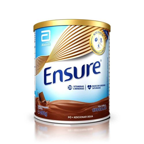 Suplemento Adulto Ensure Pó Sabor Chocolate 400g