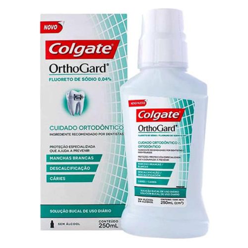 Enxaguante Bucal Antisséptico OrthoGard Colgate 250ml