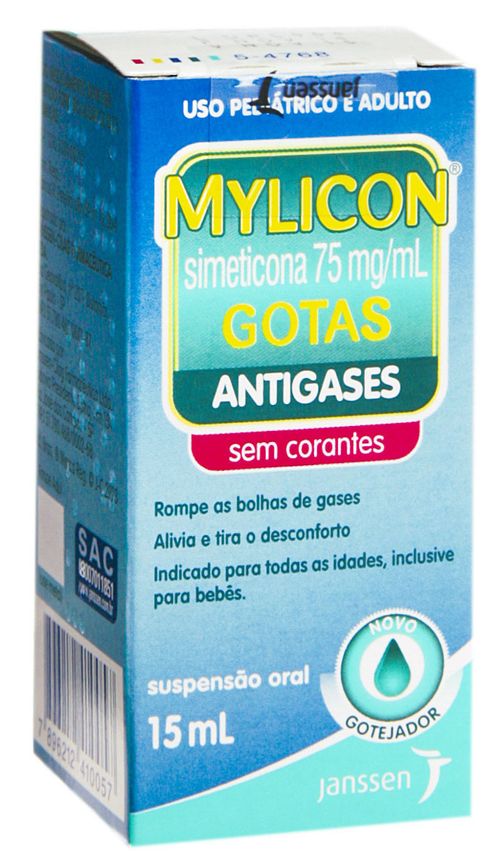 Mylicon 75mg/ml Suspensão de Uso Oral Frasco Gotejador 15ml