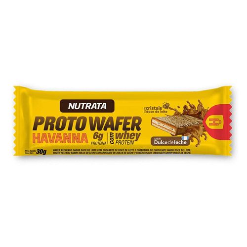 Barra de Proteína Nutrata ProtoWafer Havanna Doce de Leite 30g