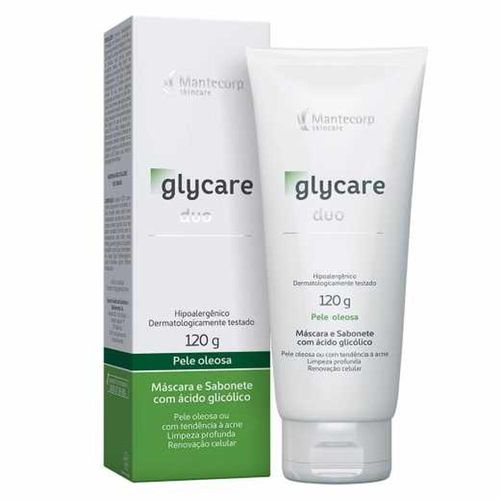 Sabonete e Máscara Facial Glycare Duo 120g