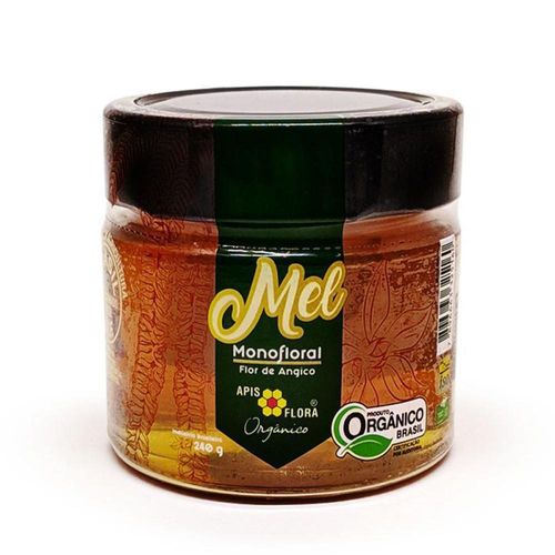 Monofloral Líquido Mel Organico Flor de Angico 240g