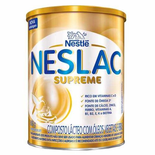 Composto Lácteo Neslac Supreme 800g