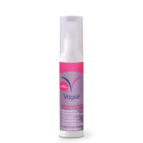 Desodorante Íntimo em Spray Bloqueador de Odor Vagisil 60ml