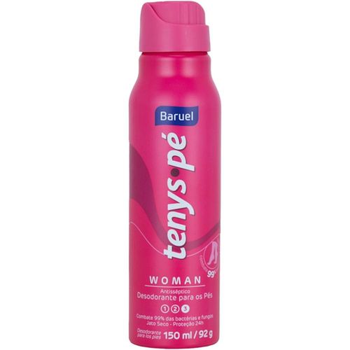 Talco Jato Seco Tenys Pé Baruel Woman 150ml