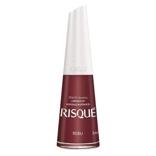 Esmalte Cremoso Risqué Vermelho Rebu 8ml