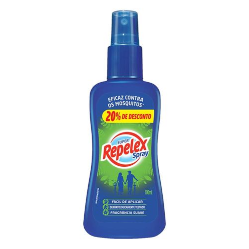 Repelente Spray Suave Repelex 100ml