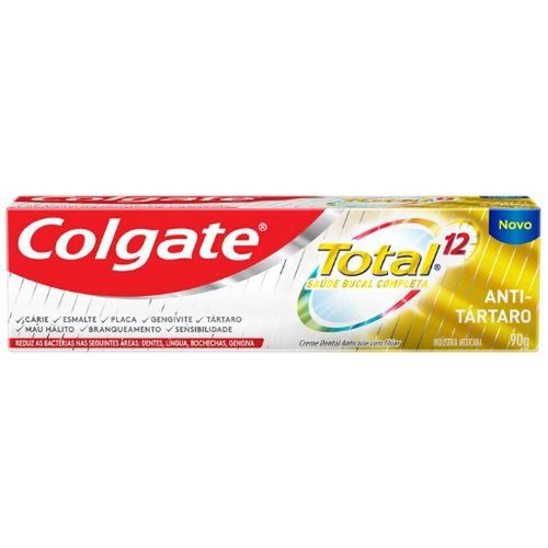 Creme Dental Antitártaro Colgate Total 12 90g