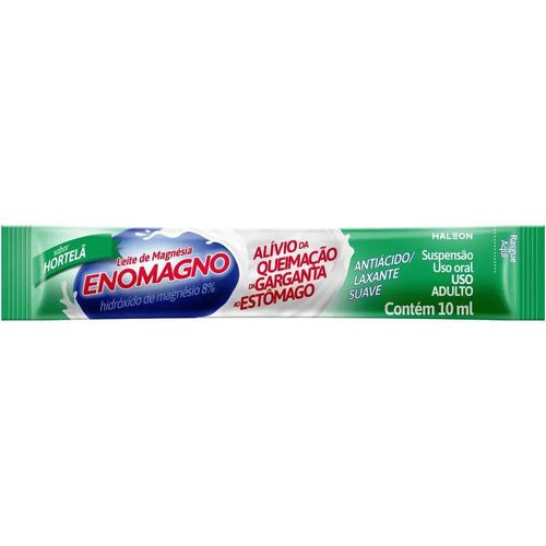 Leite de Magnésia Enomagno Hortelã Suspensão 10ml