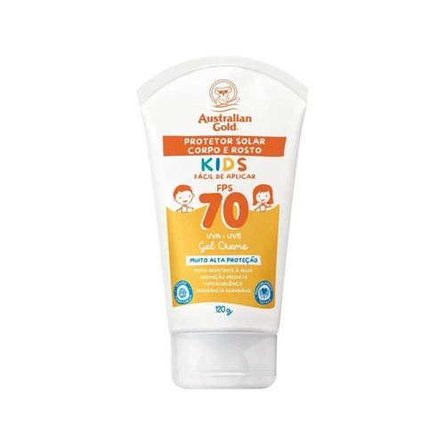 Protetor Solar Corporal Australian Gold Kids FPS 70 Infantil 120g