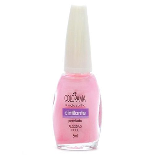 Esmalte Colorama Cintilante Algodão Doce 8ml