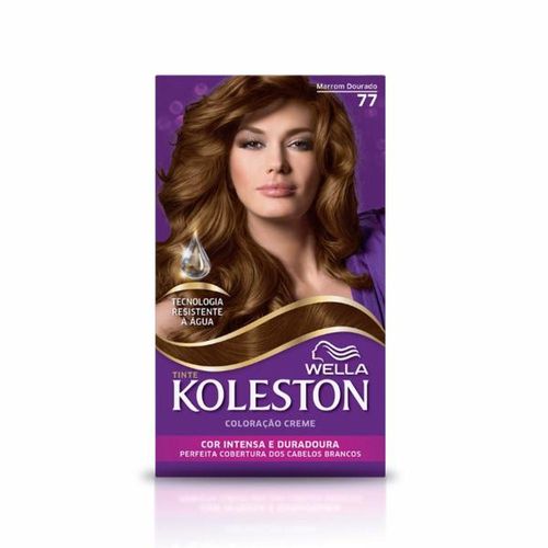 Tintura Koleston N° 77 Marrom Dourado com 1 Unidade